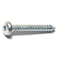 Midwest Fastener Sheet Metal Screw, #6 x 1 in, Zinc Plated Steel Pan Head Square Drive, 100 PK 08709